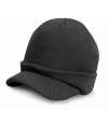 RC060 Result Esco Army Knitted Hat Charcoal colour image